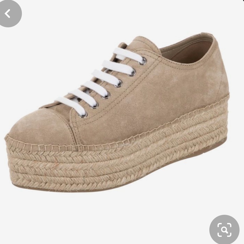 Miu Miu Platform Espadrilles - image 1